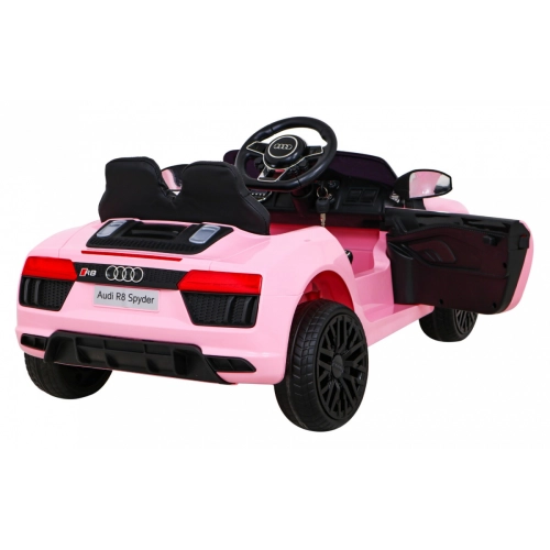 Auto na akumulator Audi R8 Spyder Różowy HL1818